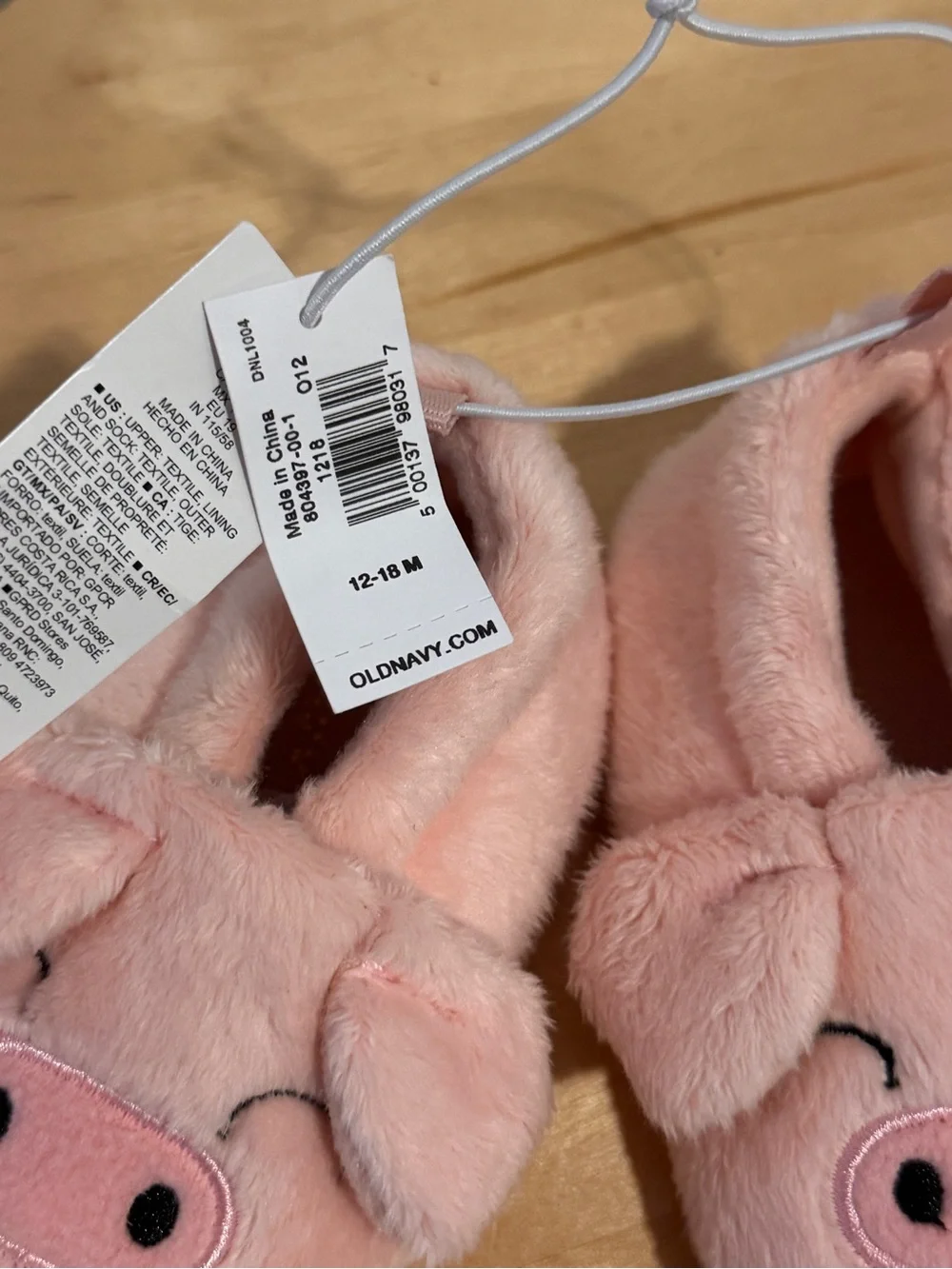 12-18M Baby Girl Slippers